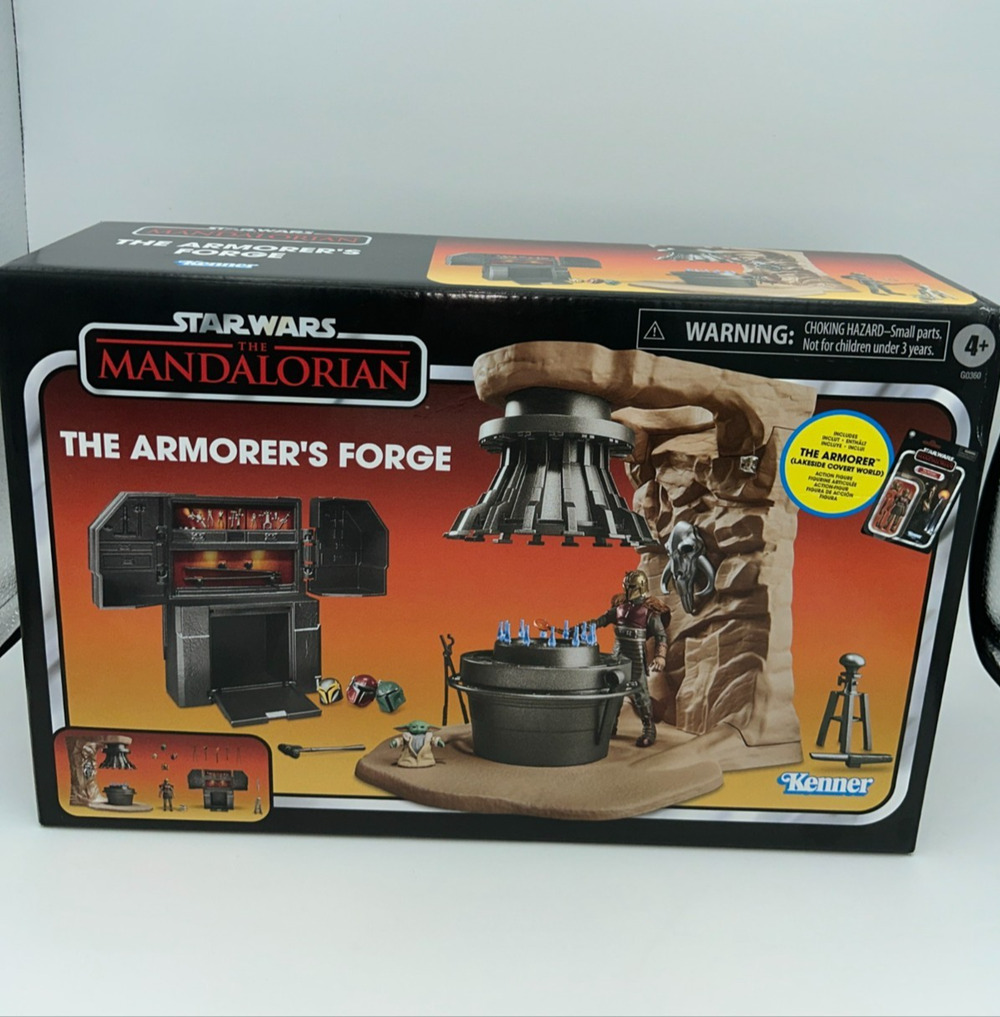 STAR WARS The Vintage Collection The Armorer’s Forge Playset MANDALORIAN